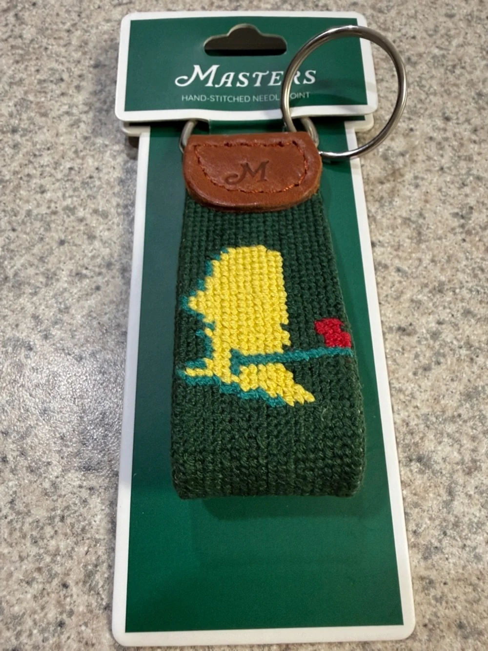 2026 Masters Tournament Hand-Stitched Needlepoint Key fob!!🔥🔥🔥 - Picture 3 of 10